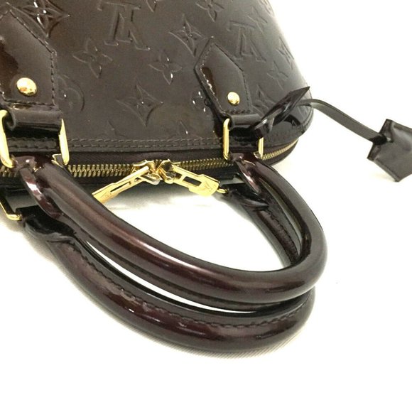 Authentic Louis Vuitton Monogram Vernis Alma PM - Picture 5 of 15